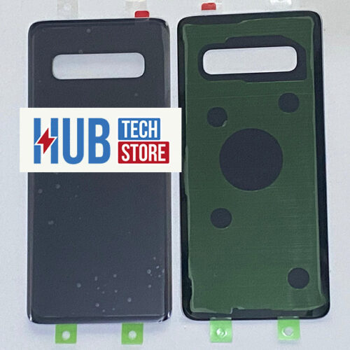 BACK COVER SCOCCA POSTERIORE COPRI BATTERIA Per SAMSUNG GALAXY S10 G973F - NERO