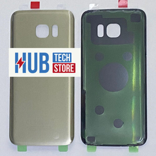 BACK COVER SCOCCA POSTERIORE COPRI BATTERIA SAMSUNG GALAXY S7 EDGE SM-G935F - ORO