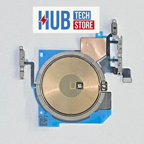 MODULO RICARICA WIRELESS NFC APPLE IPHONE 14 PRO + TASTI VOLUME + POWER + MUTO